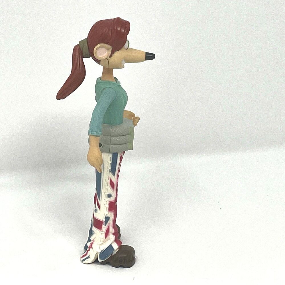 Vintage 2006 Flushed Away Rita Malone Figure | McDonald’s Toy | Y2K Aardman Deco - Picture 4 of 10